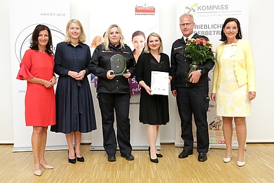 Frauenförderpreis Gewinner Kategorie Vereine und Institutionen – OÖ Landesfeuerwehrverband ©Land OÖ/Grilnberger